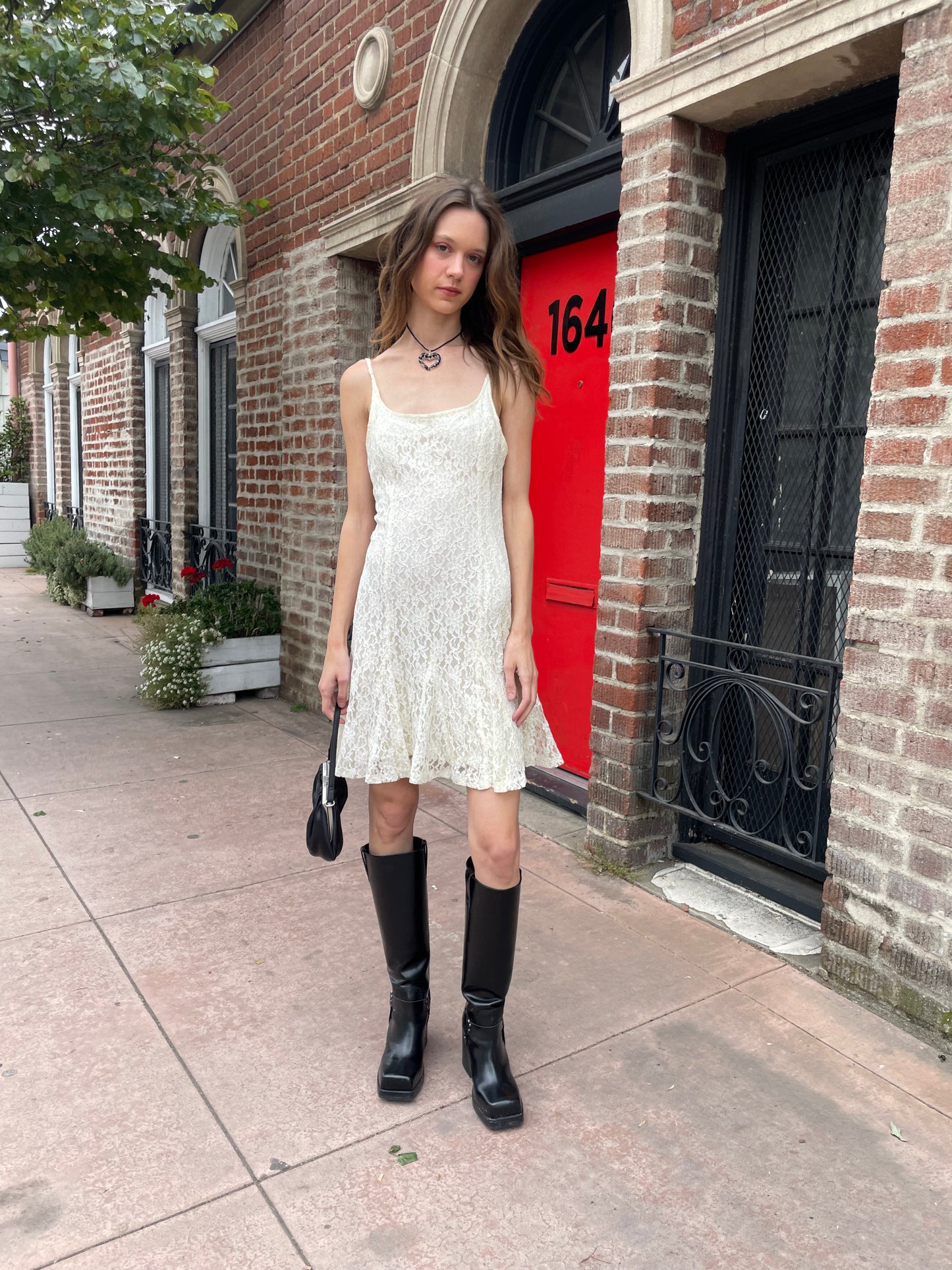 Vintage Lace Dress (S)