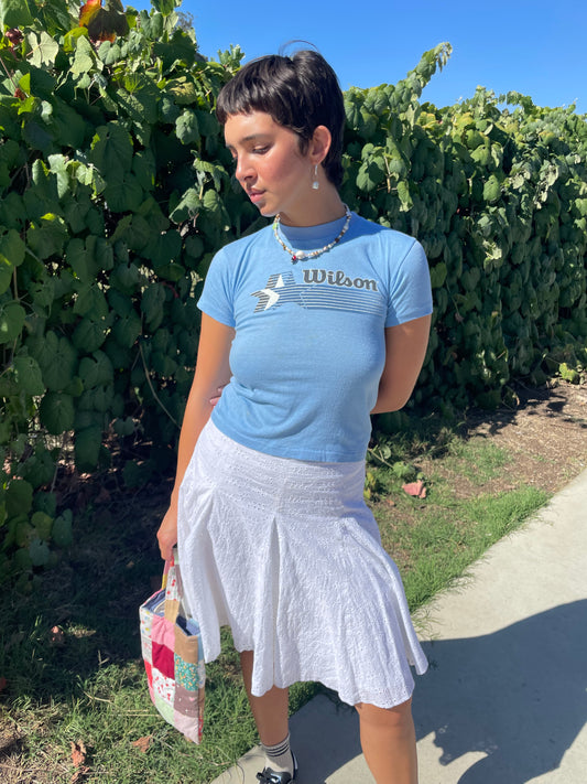 "Wilson" Blue Tee (S)