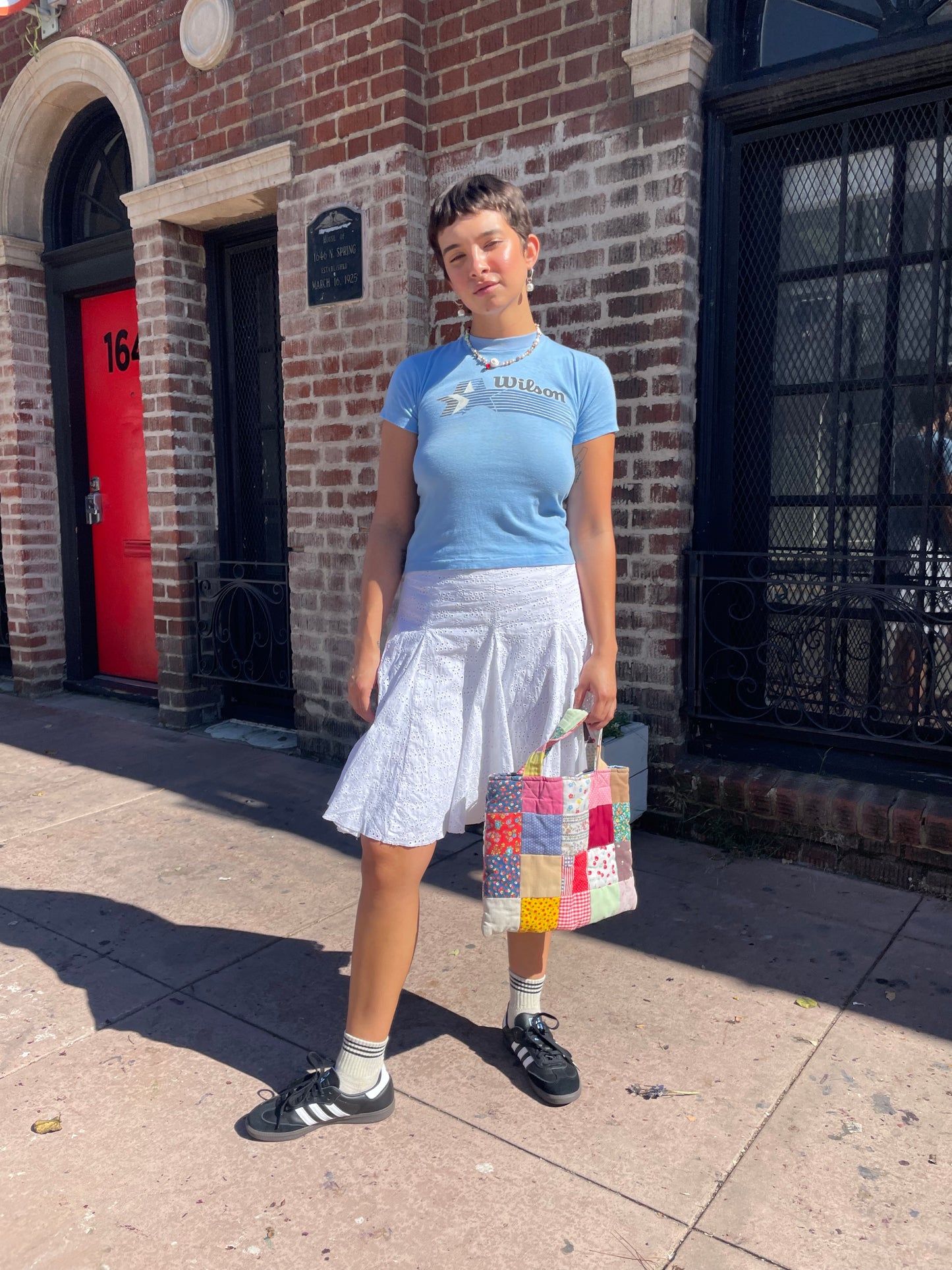 "Wilson" Blue Tee (S)