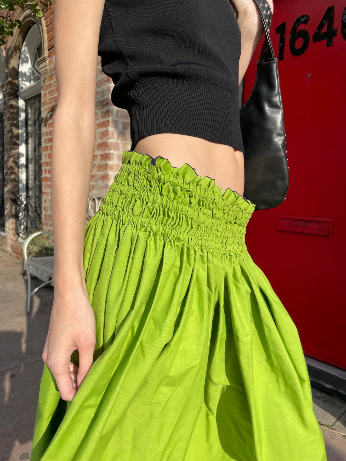 Lime Green Skirt (S)