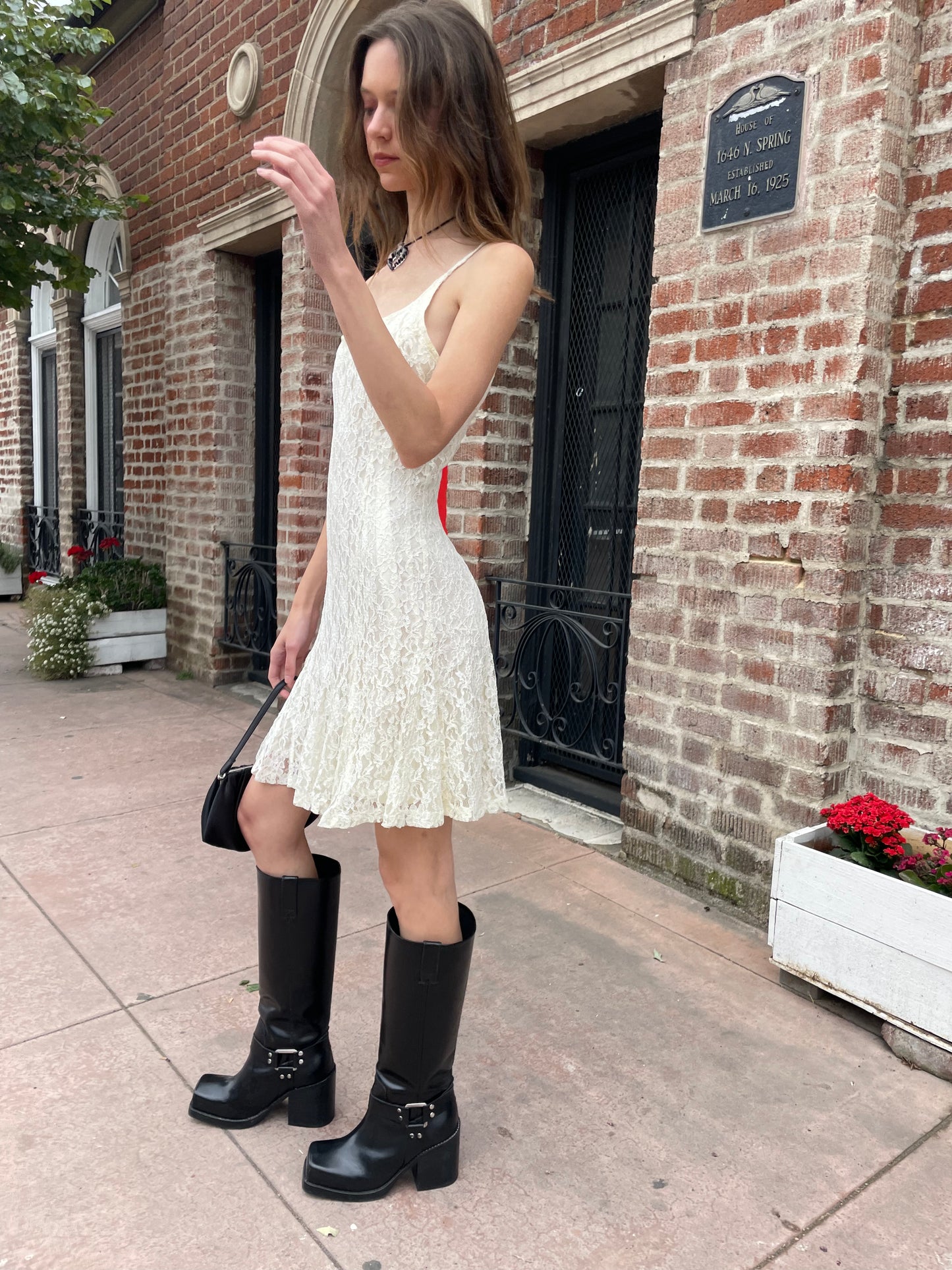 Vintage Lace Dress (S)