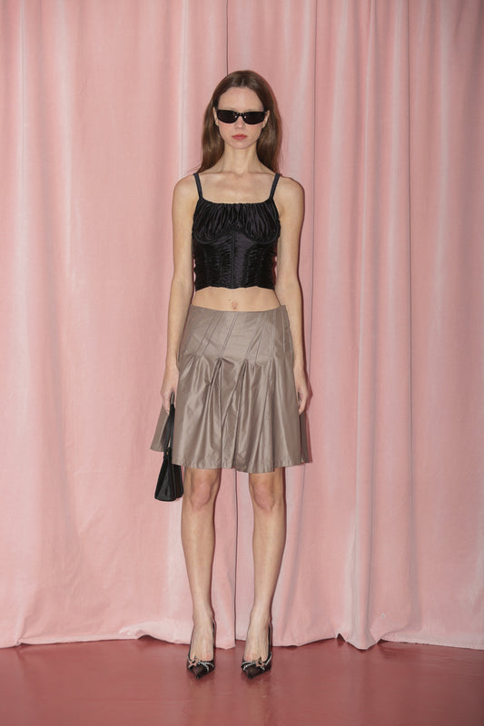 Silver Slate Skirt (S)