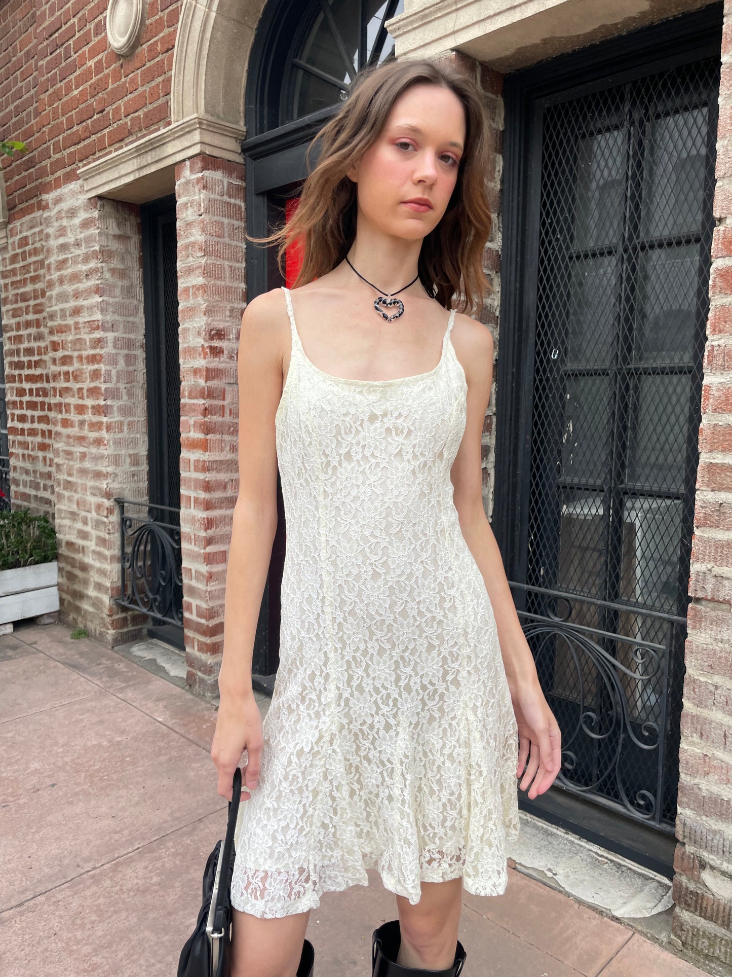 Vintage Lace Dress (S)