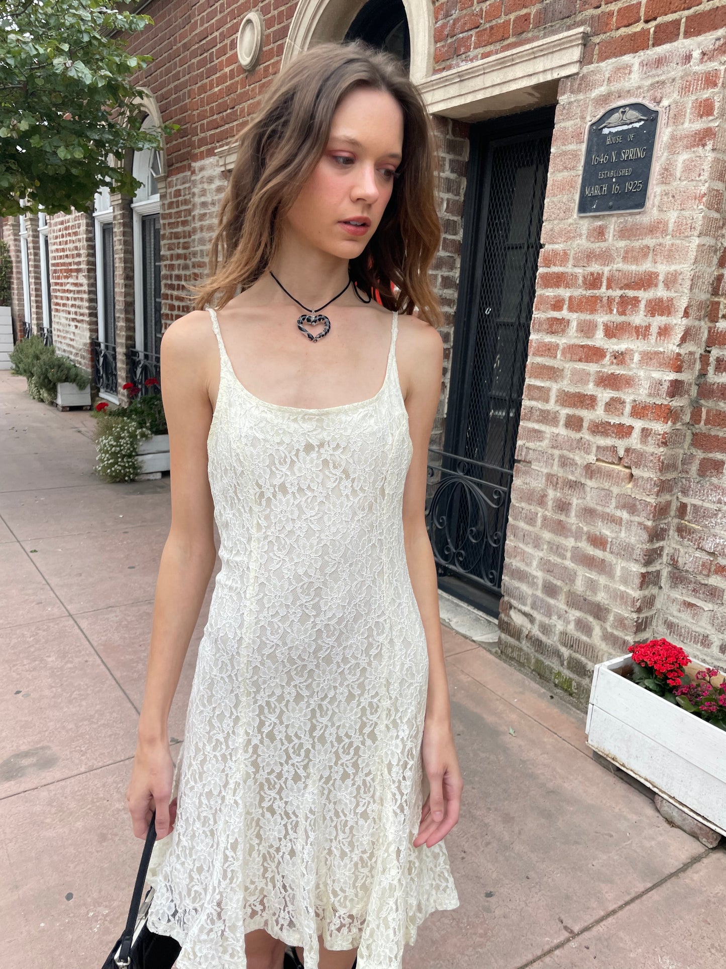 Vintage Lace Dress (S)