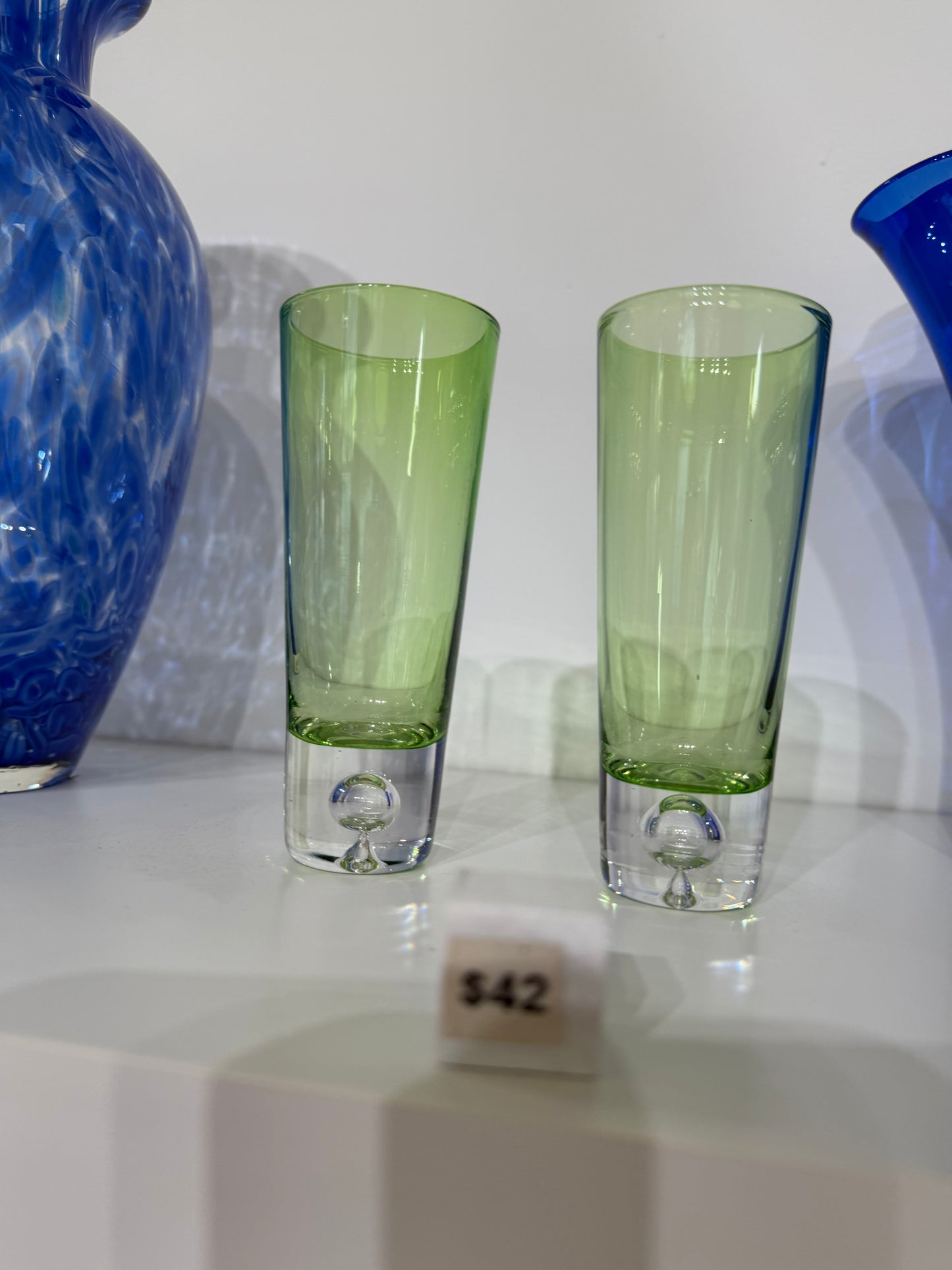 Green Shot Glass (Set of 2)