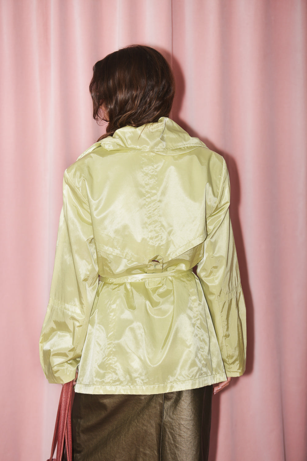 Lime Green Coat (S)