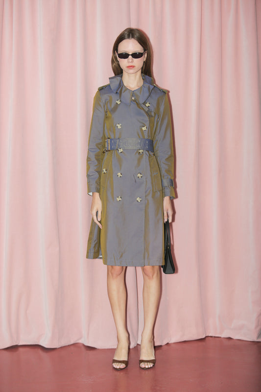 Lavender Earth Two Tone Coat (S)