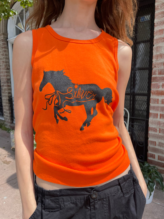 Shop Silver Horse Graphic Tank Top