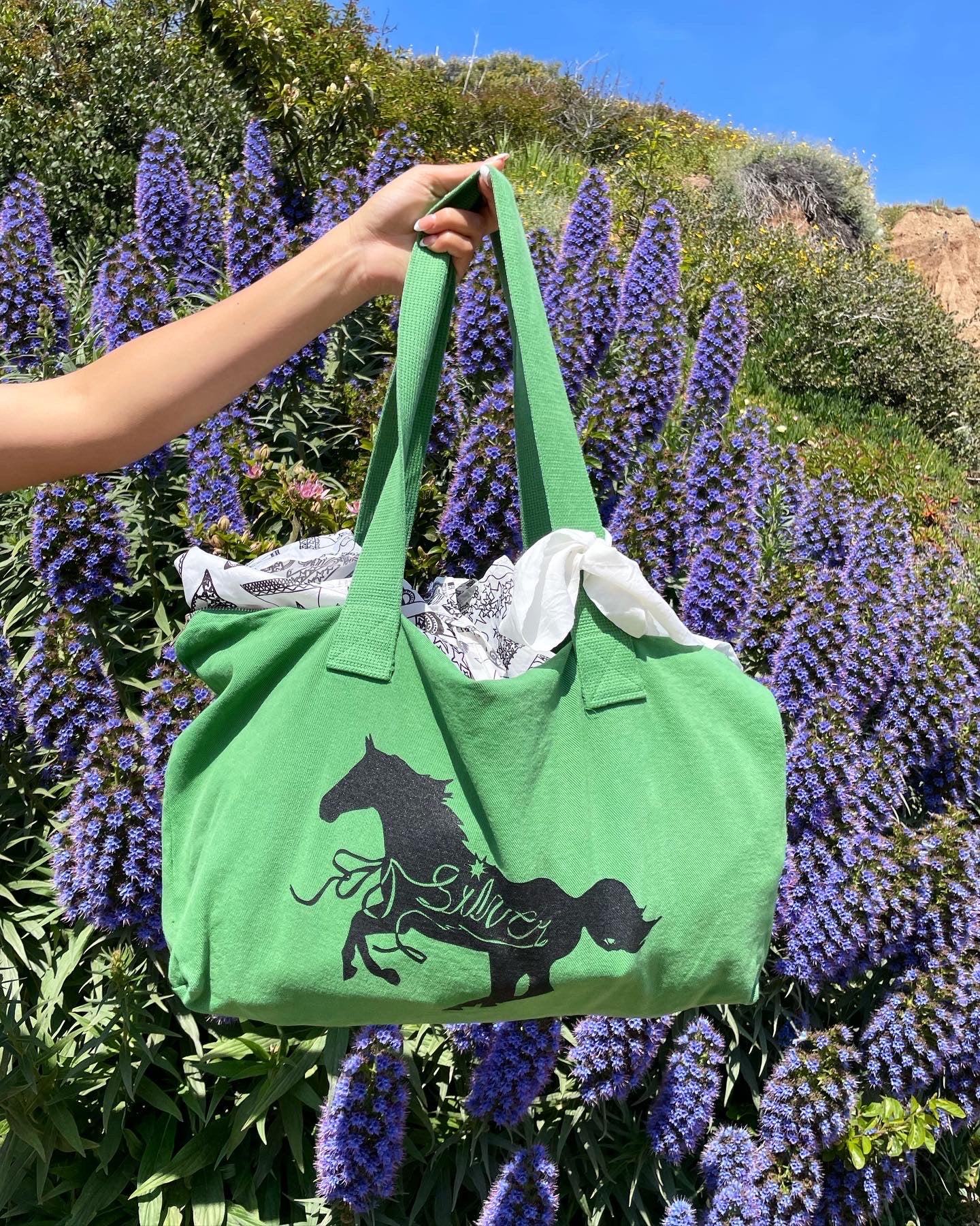 Vacation Horse Tote