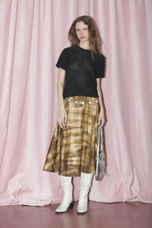 girl in marble skirt