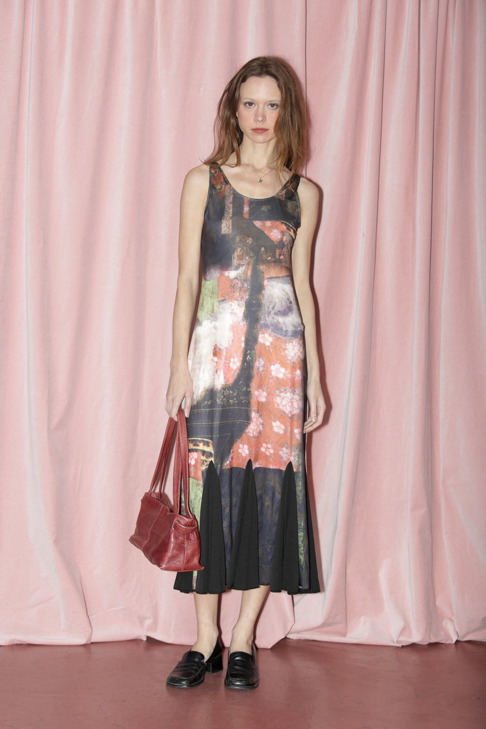 Women wearing a Late Evening Slip Dress