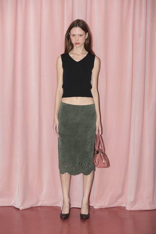 Forest Green Shade Skirt (S)