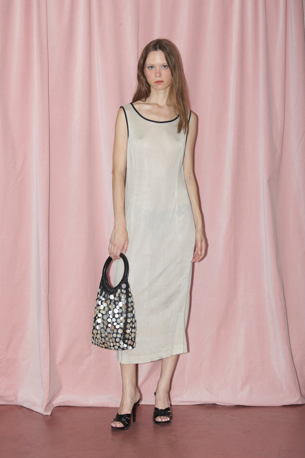 Silver Slink Dress (S)