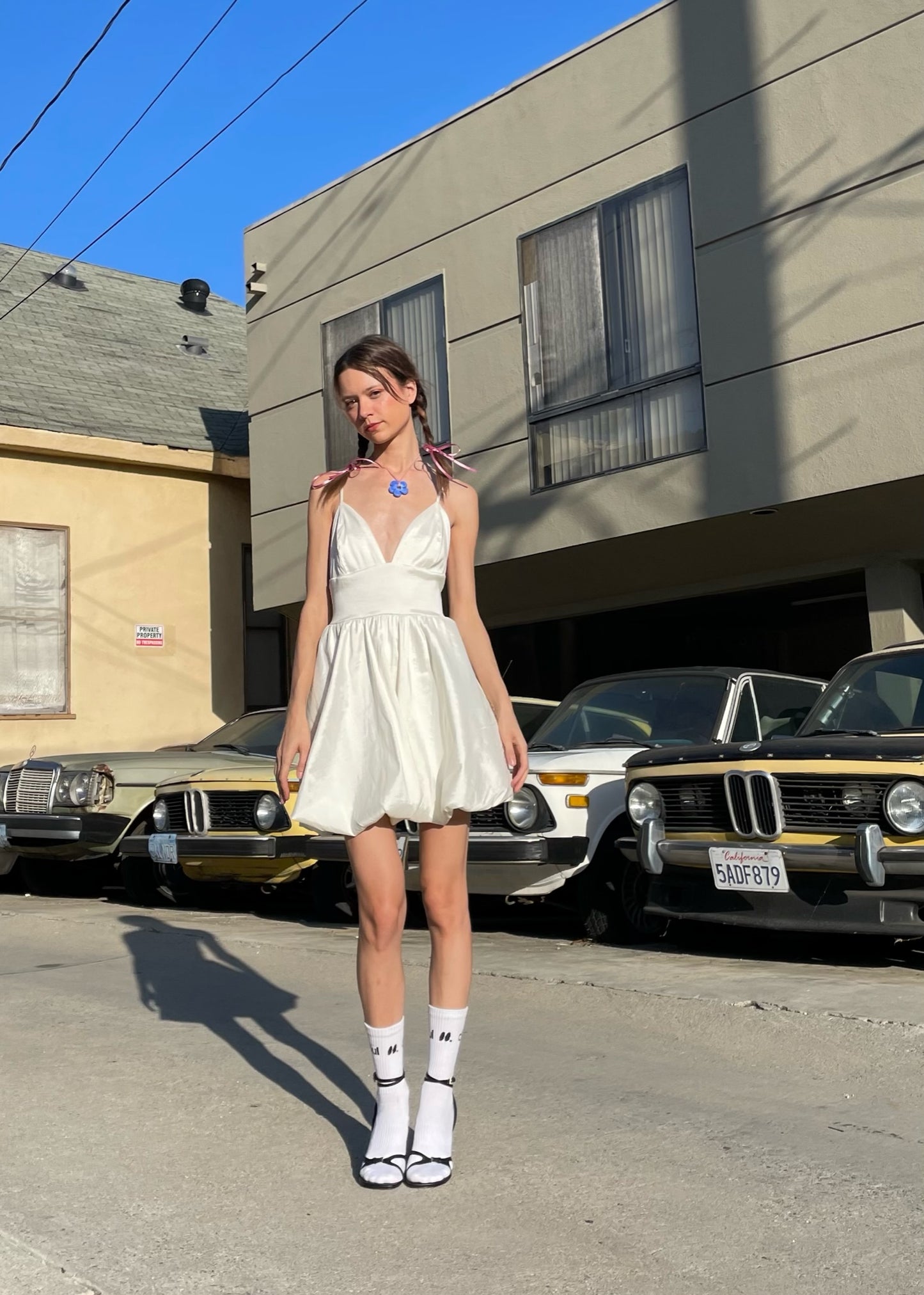 White Tank Dress (S)