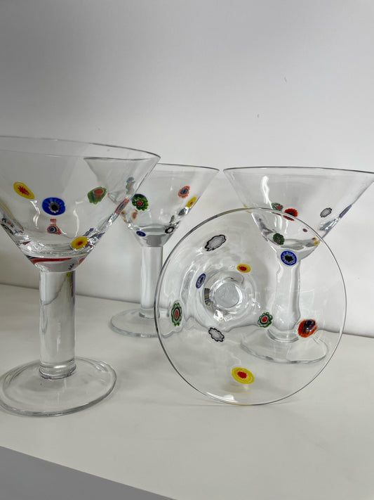 Vintage Martini Glasses