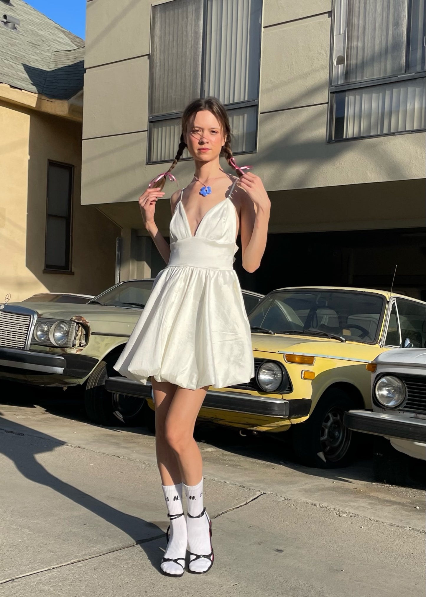 White Tank Dress (S)