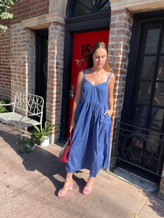 Lapis Blue Dress (S)