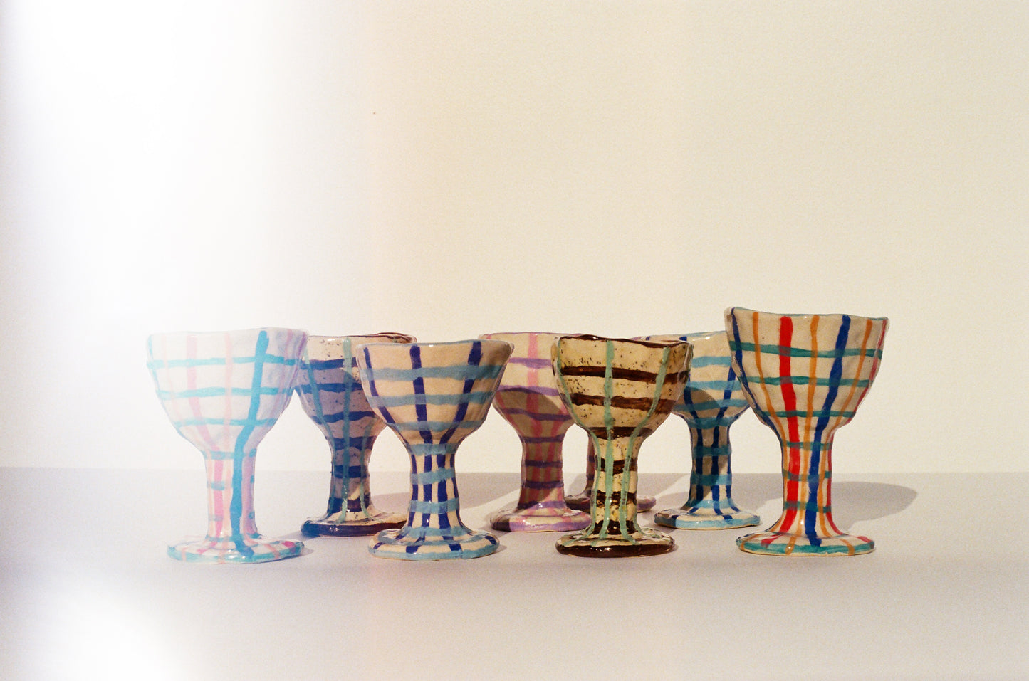 Shop Silver X Malang Plaid Goblet