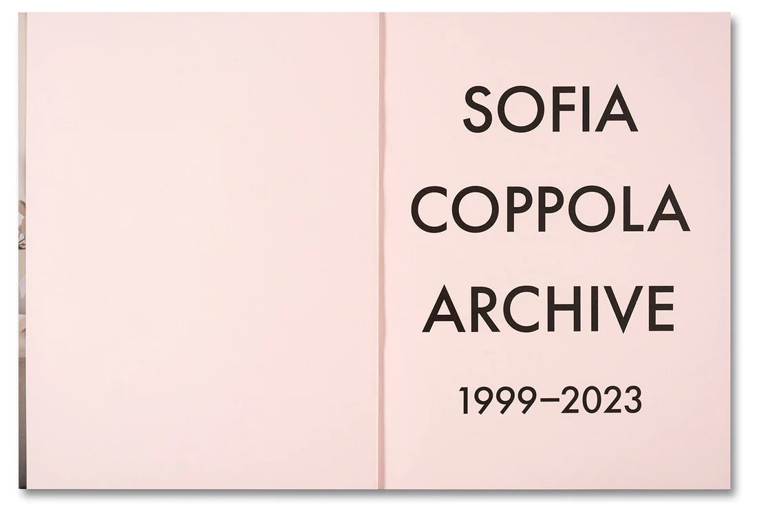 Archive Sofia Coppola book