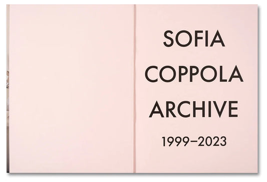 Archive Sofia Coppola book