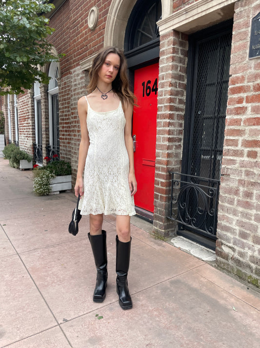 Vintage Lace Dress (S)