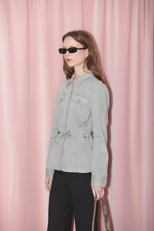 Grey Isaac Mizrahi Jacket (S)