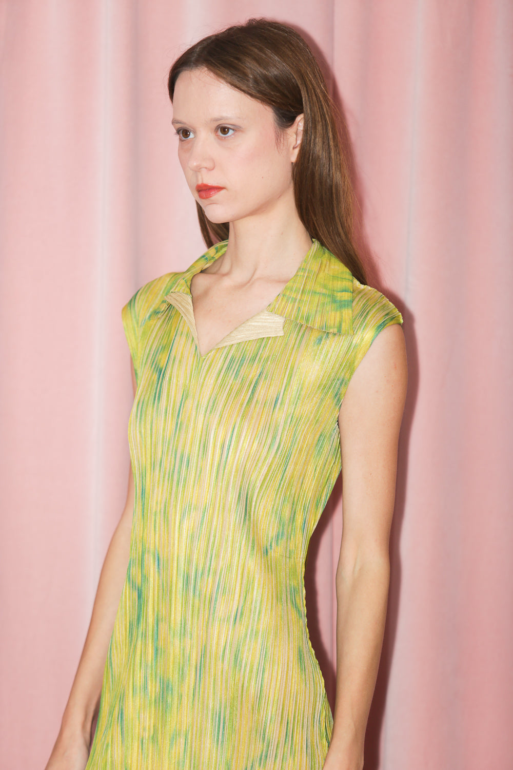 Green Texture Dress (S)