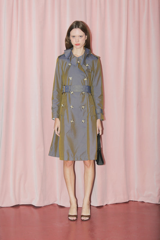 Lavender Earth Two Tone Coat (S)