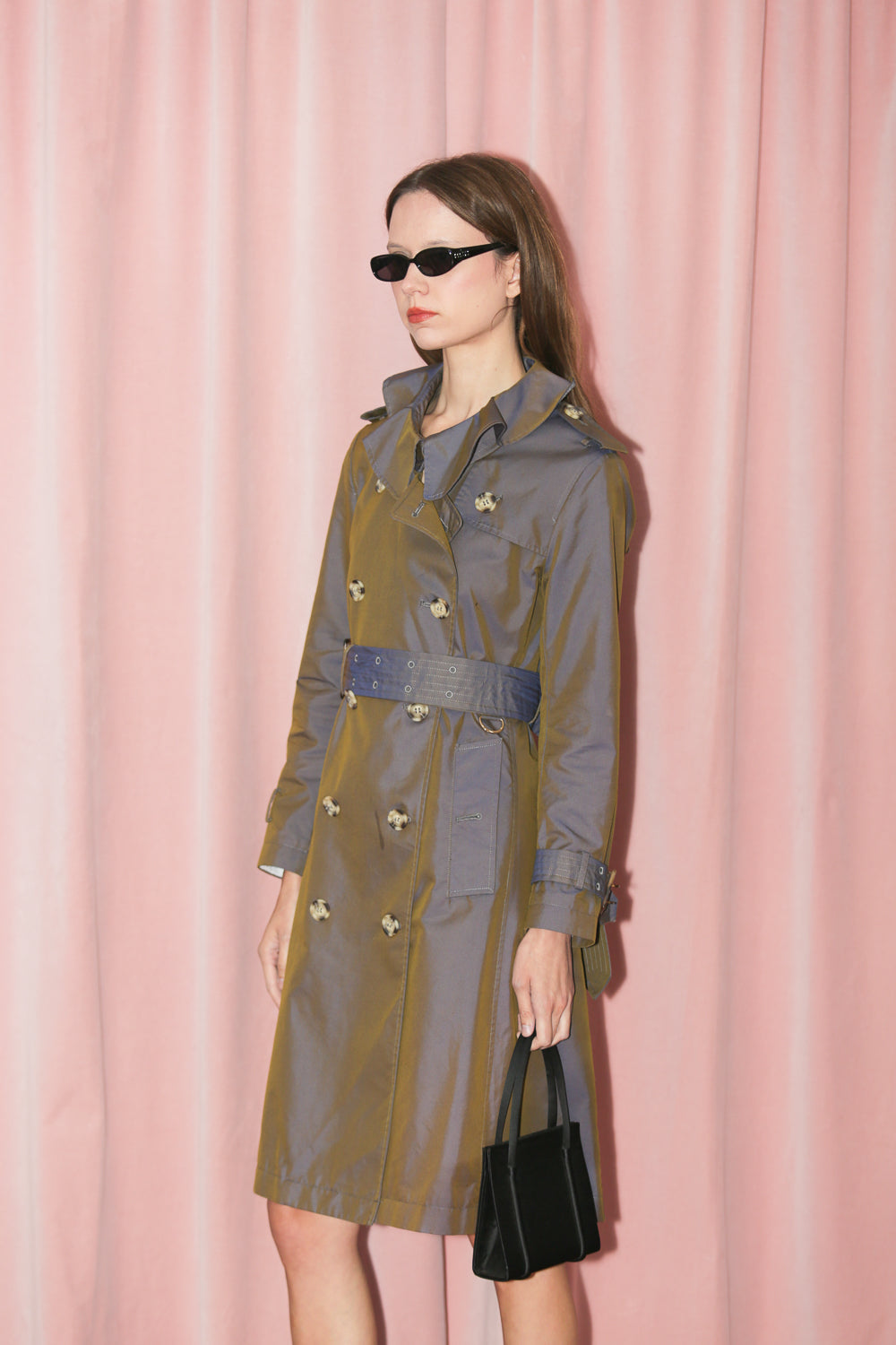 Lavender Earth Two Tone Coat (S)