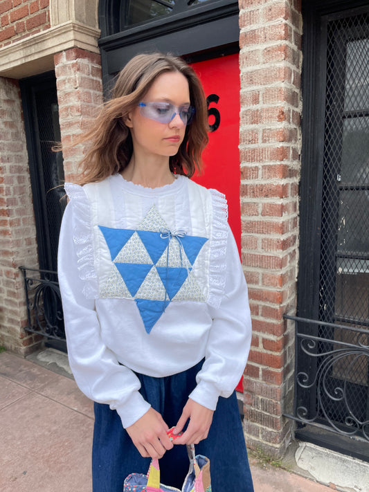 Quilted Crewneck (M)