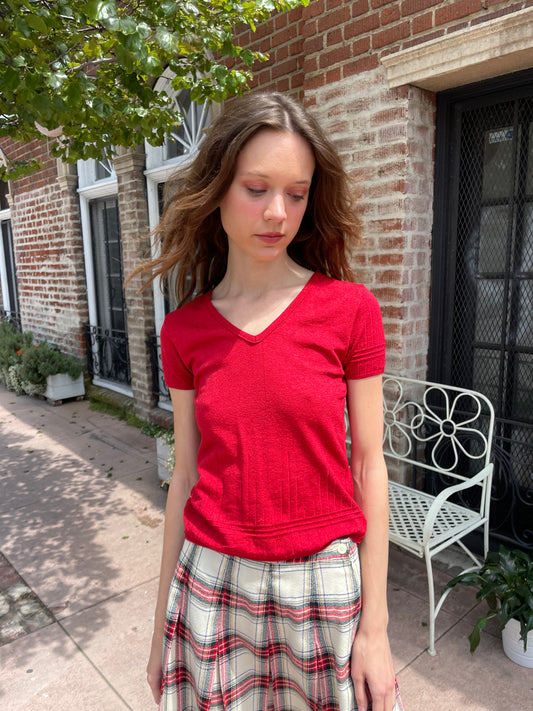 90s Red Top (S)