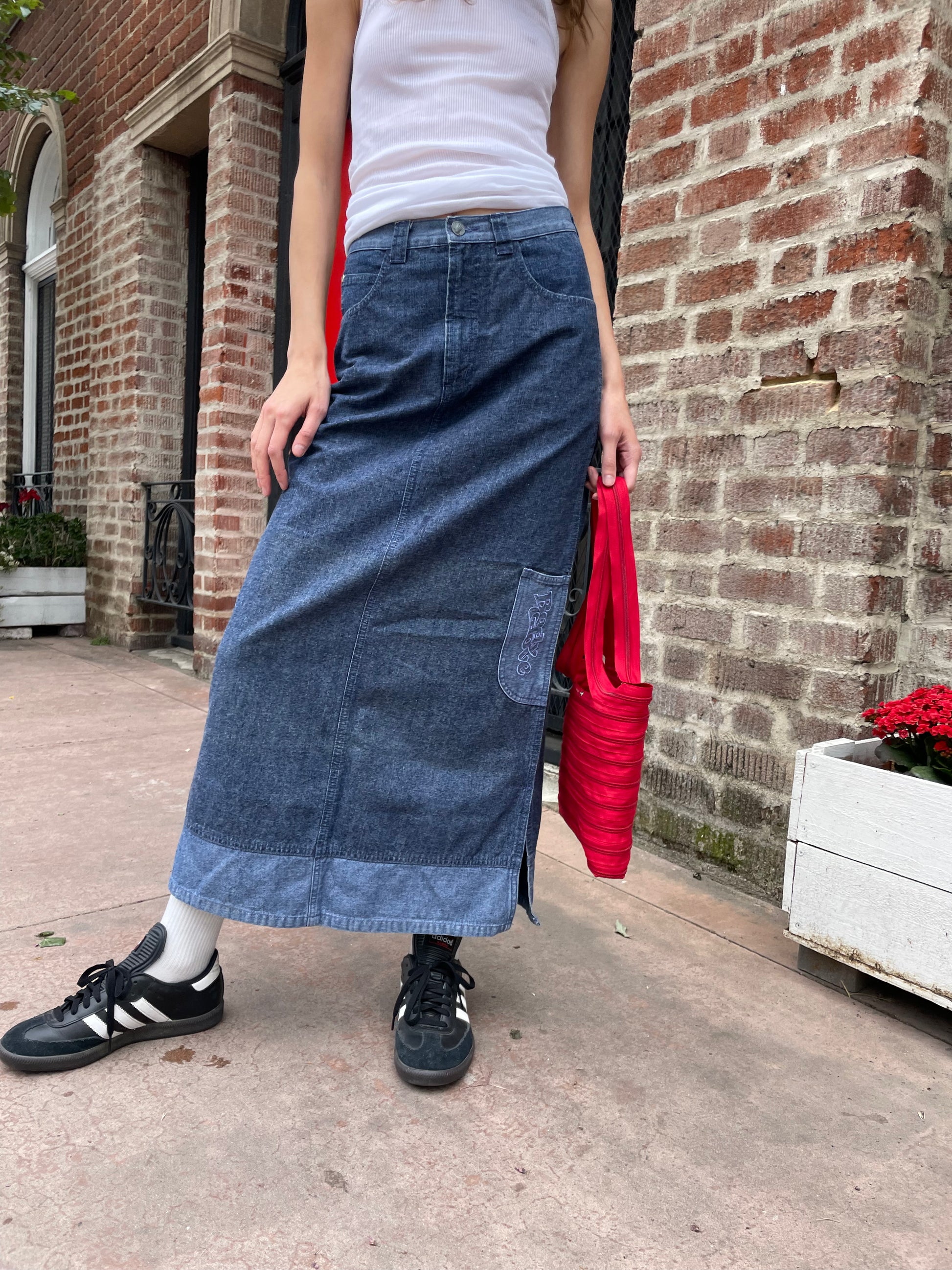 90s Jean Skirt (S) – Shops Silver