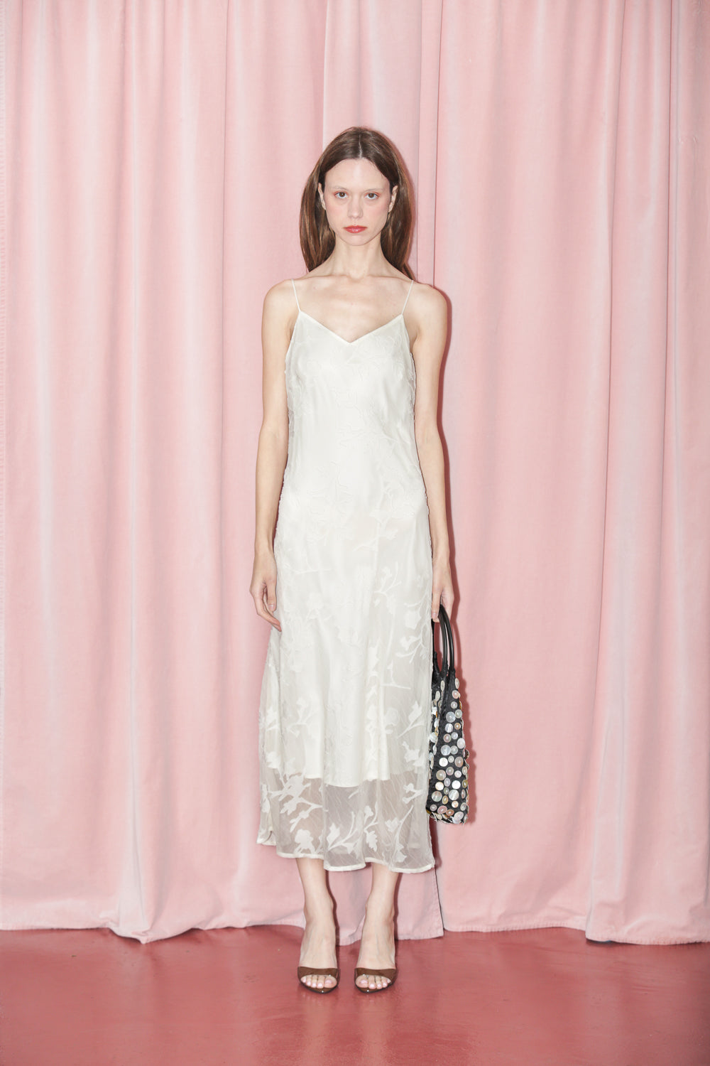 White Lace Dress (S)