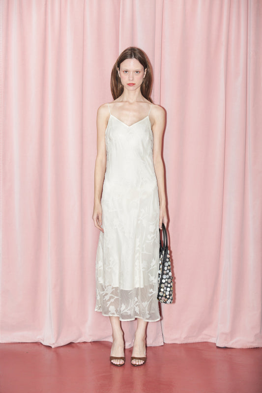 White Lace Dress (S)