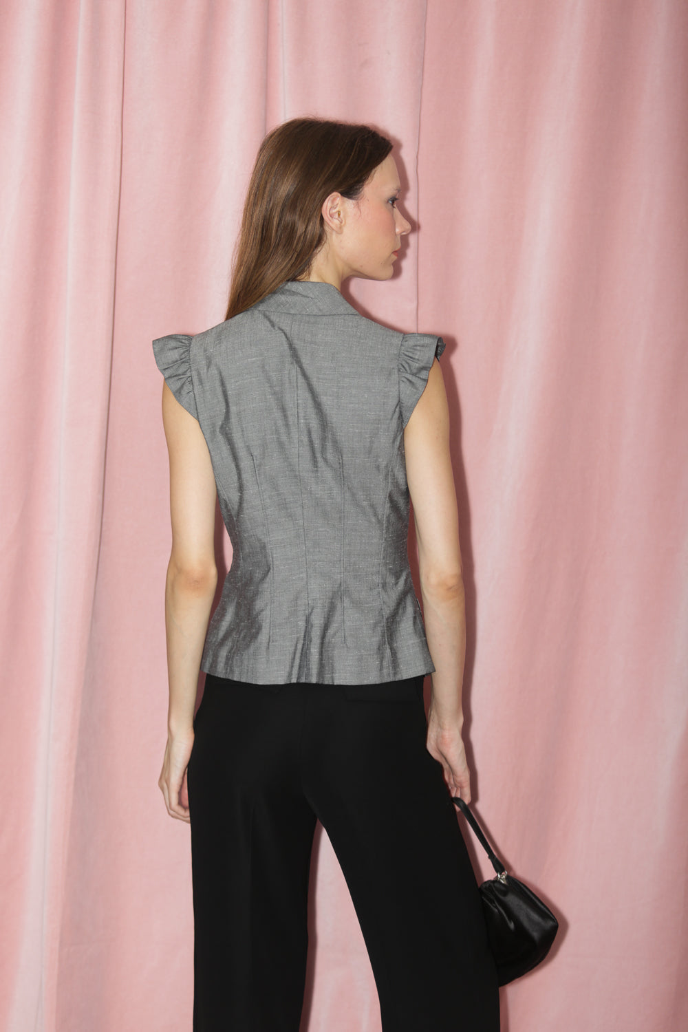 Silver Slate Vest (S)