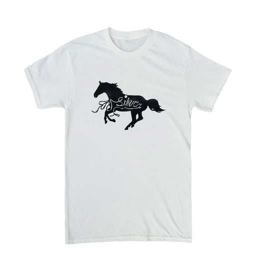 Shop Silver Horse Graphic T-Shirt